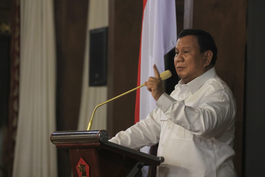 Prabowo Subianto: I Wish to Pass Away in Defense of Truth and the People