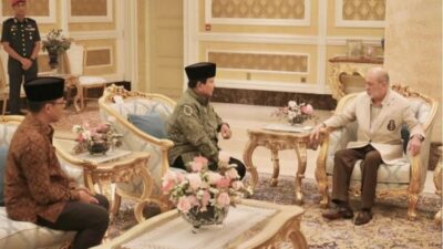 Prabowo Subianto dan Raja Malaysia Membahas Penguatan Kerja Sama Pertahanan