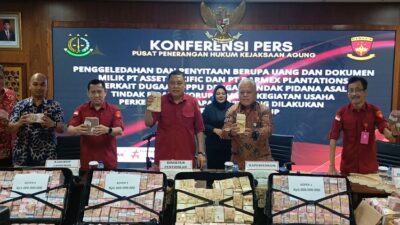 Kejagung Menyita Uang Tunai Rp372 Miliar dari Kasus PT Duta Palma, Ini Bukti Sitaannya