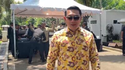 Ridwan Kamil Menghadiri Acara Pisah Sambut Jokowi dan Prabowo di Istana Merdeka