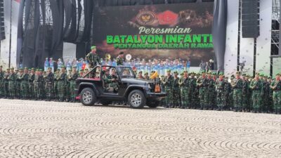 TNI Membentuk Lima Batalyon Infanteri Baru di Papua