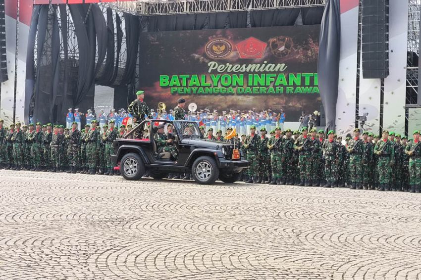 TNI Membentuk Lima Batalyon Infanteri Baru di Papua