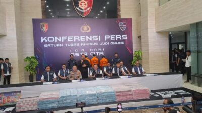Terungkap: Polri Tangkap 7 Bos Judi Online & 7 Orang Lainnya