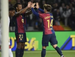 Barcelona Menang Telak 3-0 Melawan Osasuna di La Liga
