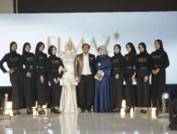 Perayaan 3rd Anniversary Elmaz Hijab Modeling School dengan Fashion Show Elegan