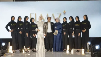 Perayaan 3rd Anniversary Elmaz Hijab Modeling School dengan Fashion Show Elegan