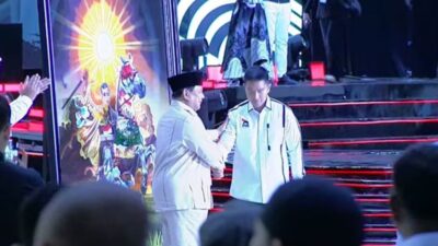 Prabowo Hadiri Penutupan Kongres PSI: Dukungan 2 Periode & Lukisan Tanah