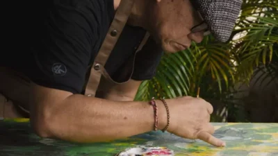 Pameran Lukisan ‘Chromatica’ Putu Fajar Arcana untuk Proses Healing