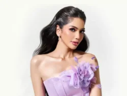Pesona Melliza Xaviera: Gaun dan Senyum Lembut!