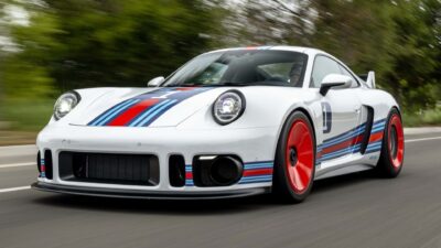 Porsche 911 Retro Theme by Rezvani: A Cool Classic Twist