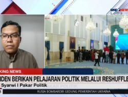 Reshuffle Kabinet: Menteri Jangan Main-main dengan Mandat Rakyat